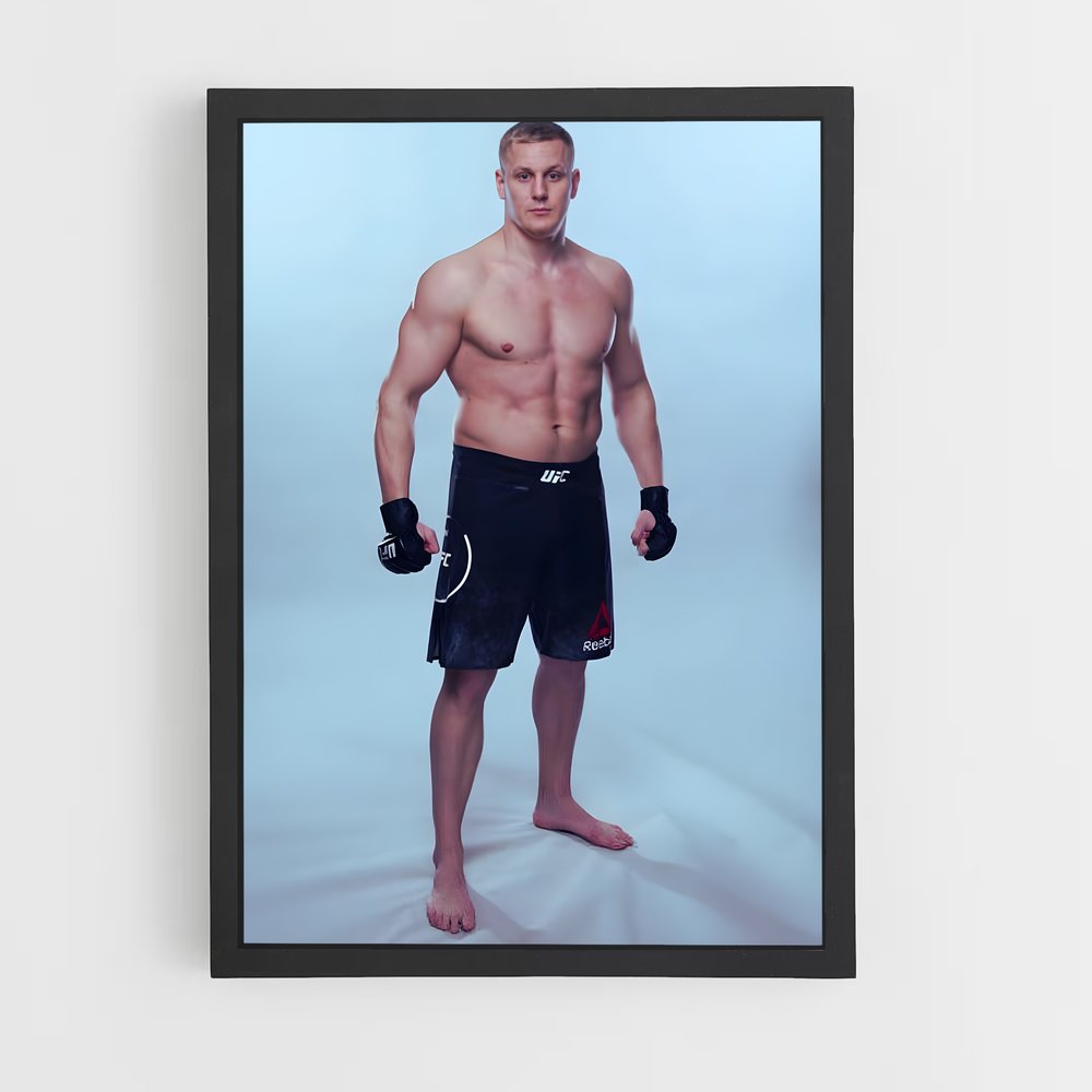 Poster Sergei de pavlovich – affiche MMA (vue 2)